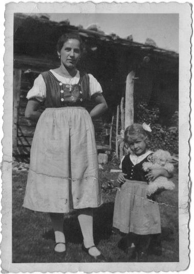 Barbara Rettenbacher mit ihrer Mutter 